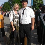 Schützenkönigin Julia Eisenbrückner und Christian Bleicher